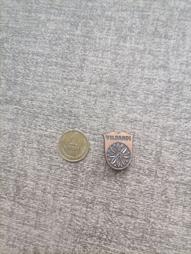 Значок тяжелый. Латвия. С 1 рубля