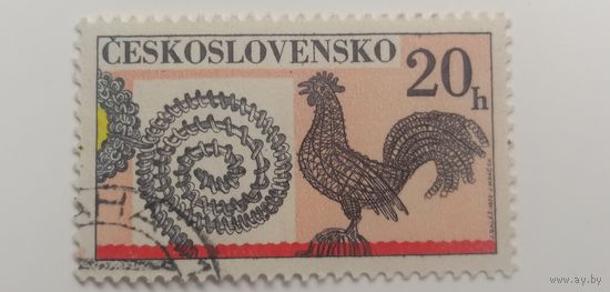 Чехословакия 1972. Прикладное искусство из проволоки