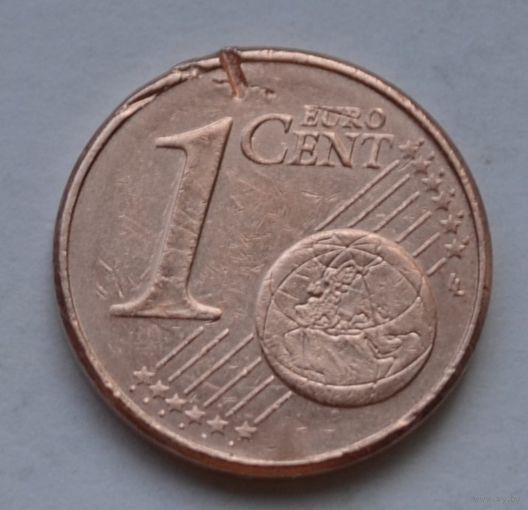 Германия, 1 евроцент 2002 г. J
