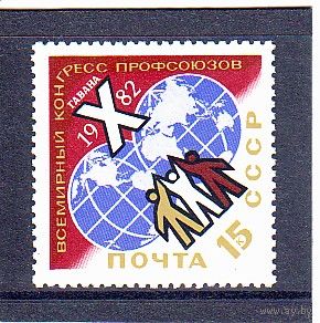 СССР 1982 КОНГРЕСС ПРОФСОЮЗОВ