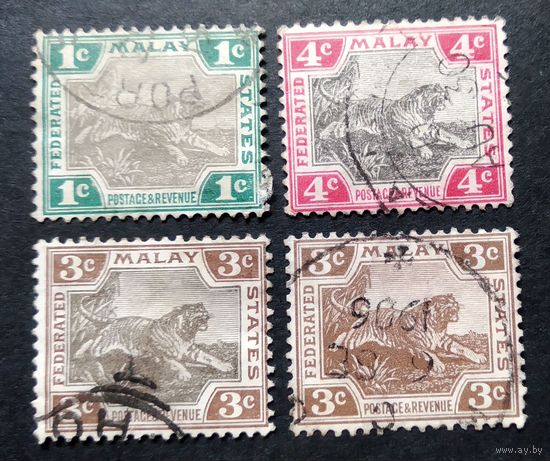 Великобритания\153в\Малайя. федерация. 1904-1906 Стандарт, тигр