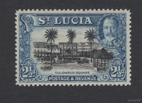 1936 Сент-Люсия /St Lucia* 2,5d  Георг V