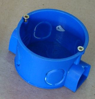 Подрозетник в бетон наборный С3М1 d=60мм,h=40мм