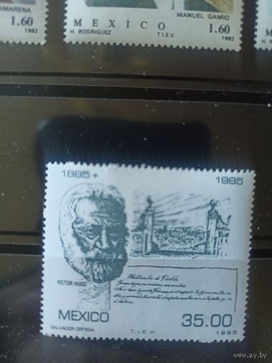 Мексика. 1985. В.Гюго, писатель