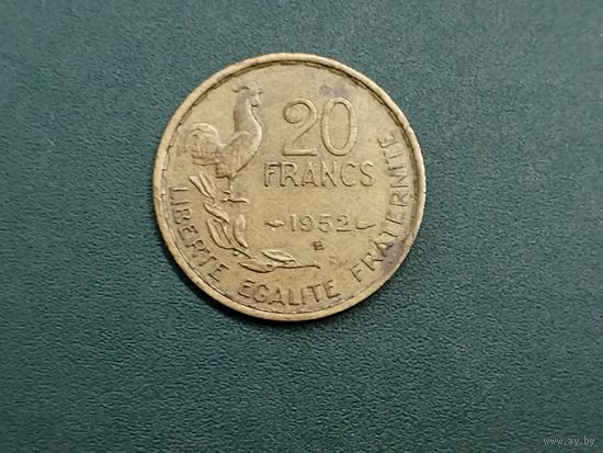 20 франков Франция.