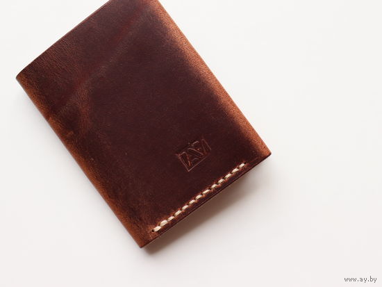 Картхолдер из натуральной кожи.