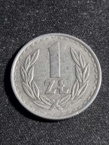 Польша 1 злотый 1985