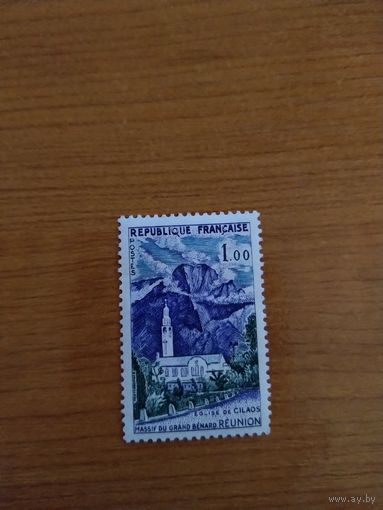1960 Франция архитектура дорогая чистая клей MNH** концовка  (4-5)