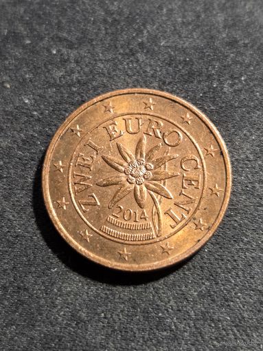 Австрия 2 евроцента 2014