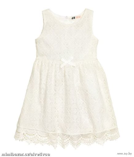 Ажурное нарядное платьице H&M