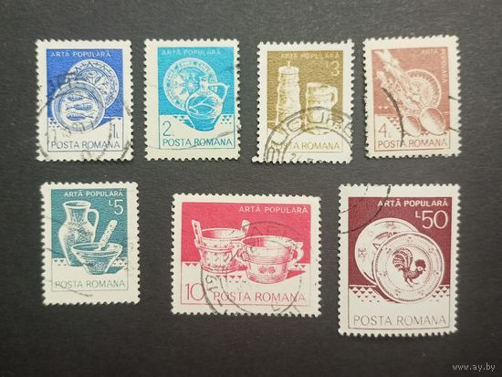 Румыния 1982. Народное искусство