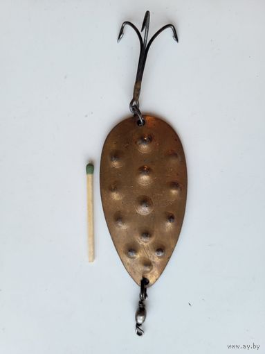 Блесна МСТА завод Военохот номер 4, СССР. Клеймо.