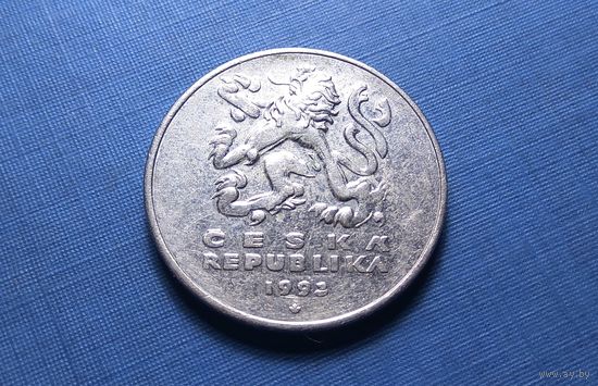 5 крон 1993. Чехия.