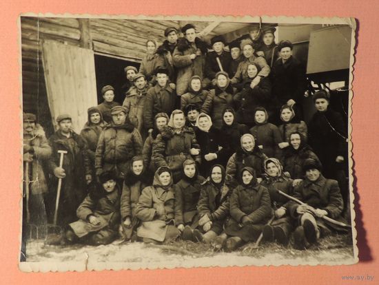 Фото "Сялянскі сход", Зап. Бел., 1932 г.