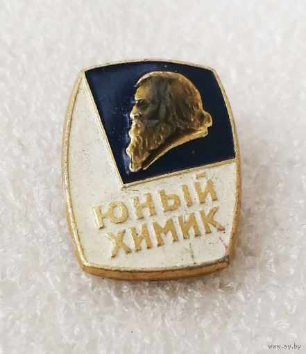 Юный Химик. Всесоюзное химическое общество им. Менделеева. СССР #0896-OP18