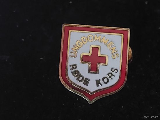 Значок красный крест