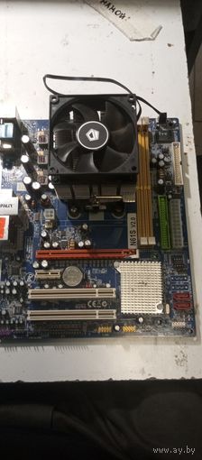 Материнская плата PALIT N61 S. Рабочая полностью, без проблем. DDR2