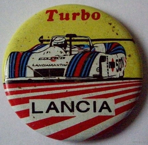 Значок turbo. LANCIA