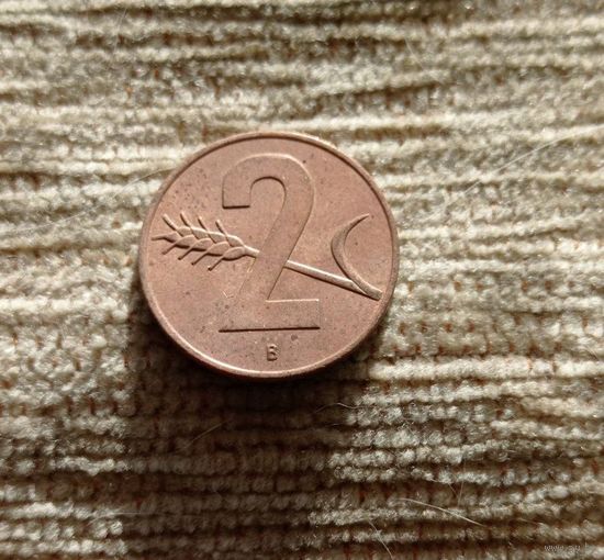 Werty71 Швейцария 2 раппена 1968