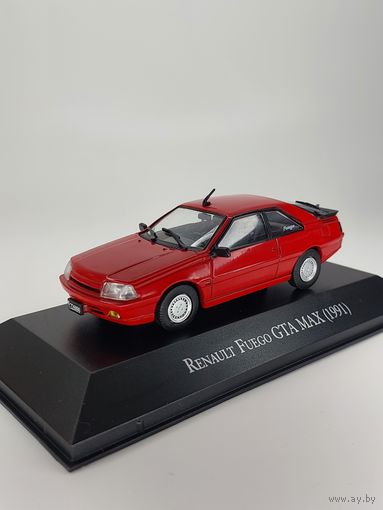 RENAULT FUEGO (1991) от SALVAT 1:43 Аргентинская журнальная серия.