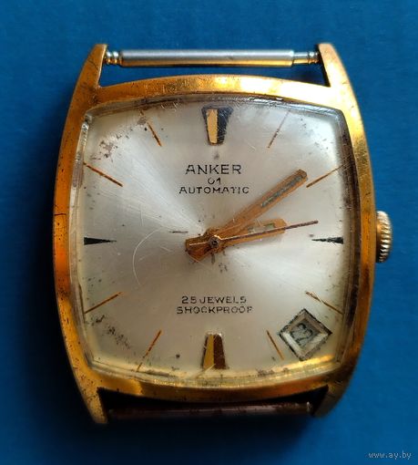 Часы Anker (25 камней, механика с автоподзаводом).