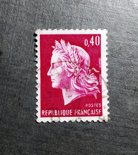 Марка Франция 1969 год Стандарт