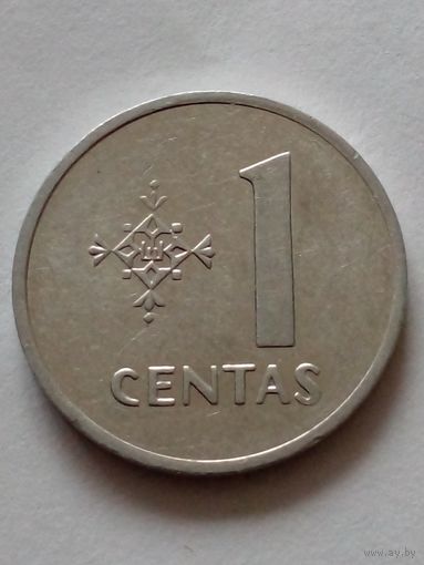 Литва 1 цент 1991 г.