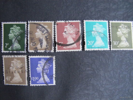 Лот марок Великобритании - стандарты