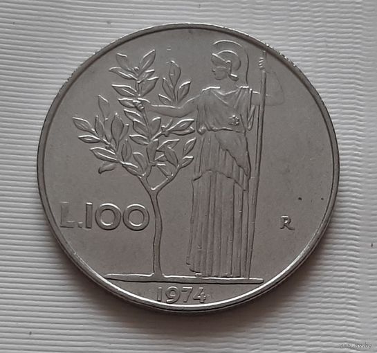 100 лир 1974 г. Италия
