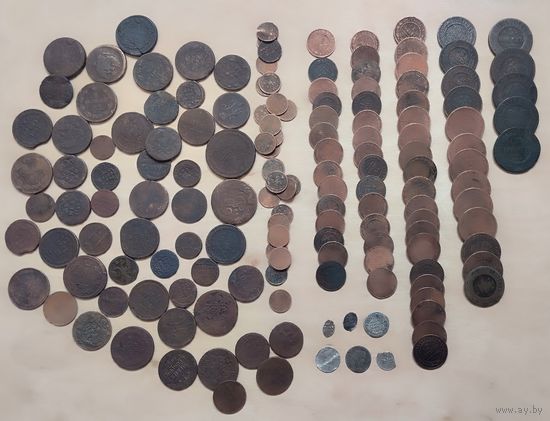 Лот монет РИ медь и серебро 5 дней без МЦ