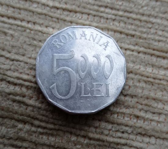 Werty71 Румыния 5000 лей 2002