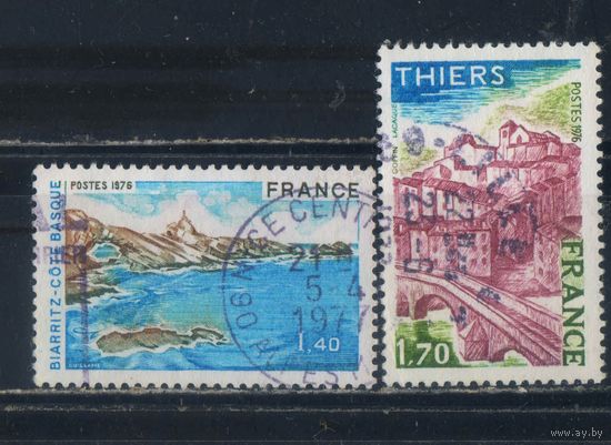 Франция 1976 Вып Туризм Биарриц Трир #1903-4