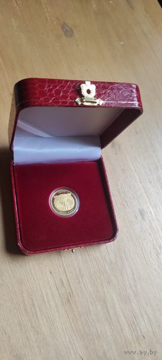 Филин 50 рублей 2010 золото 7,78г