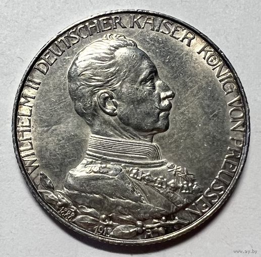 2 марки 1913 А. Пруссия
