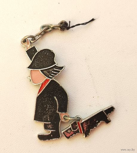 Брелок для ключей " Клоун Карандаш ". П-28.