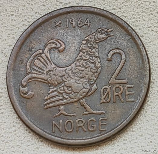 Норвегия 2 эре 1964