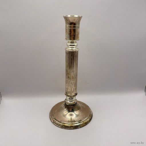 Подсвечник посеребренный. Италия. Арт 1621