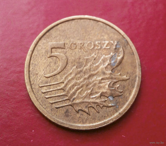 5 грошей 2004 Польша #03