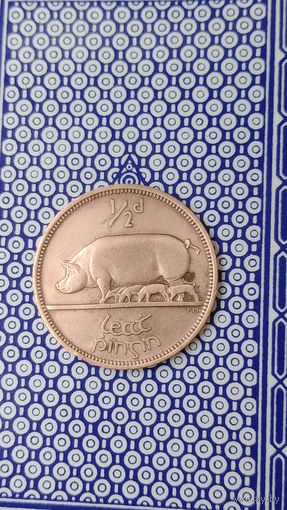 Ирландия 1/2 пенни 1964