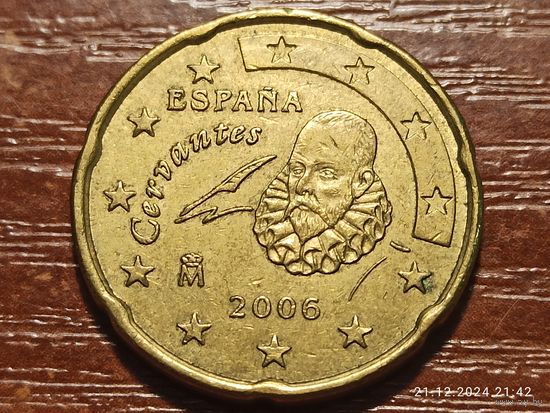 Испания 20 евроцентов 2006