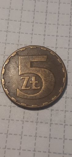 5 злотых Польша 1980 год