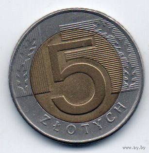 РЕСПУБЛИКА ПОЛЬША. 5 ЗЛОТЫХ 1994