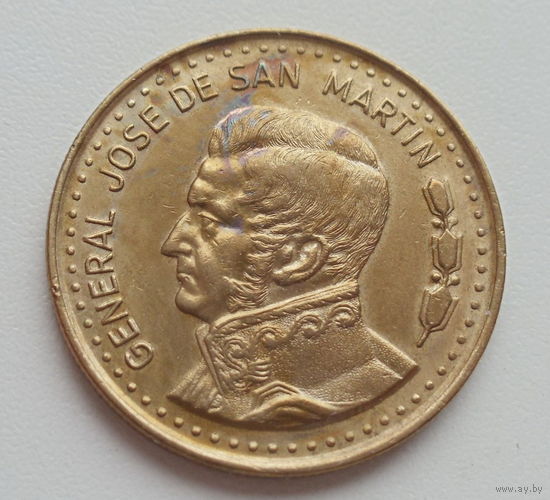 Аргентина 100 песо 1979 год генерал Хосе де Сан Мартин