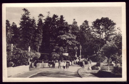 1958 год Трускавец Вход в парк