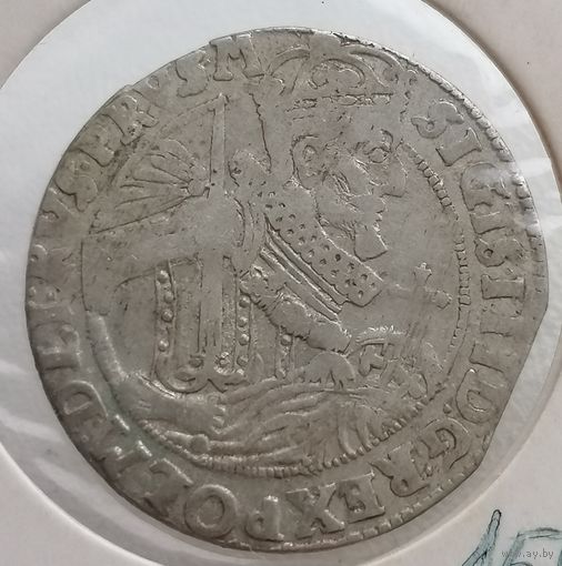 Монета Орт 1624 год