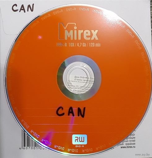 DVD MP3 дискография- CAN (CD & Vinyl Rip) - 1 DVD