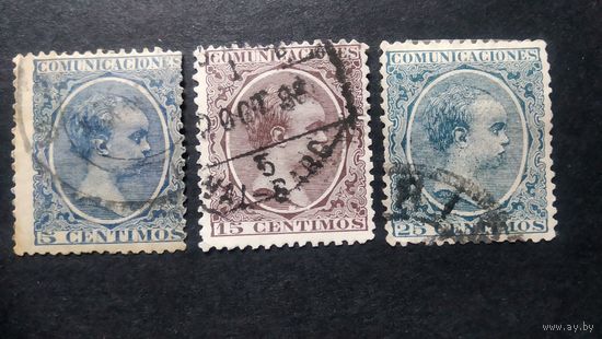 ИСПАНИЯ \н30\ 1889 год Король Альфонсо