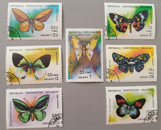 Бабочки. Мадагаскар, 1992