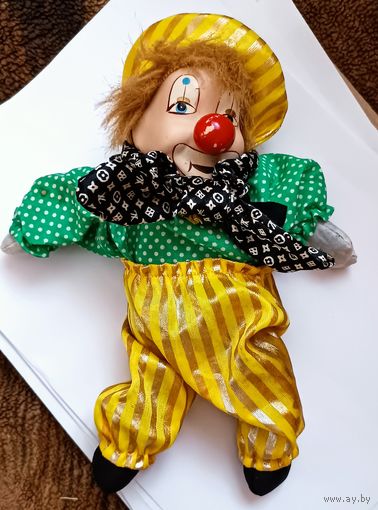 Клоун марионетка. 80-е года. Италия. Все лоты с 1 рубля!