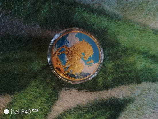 Монета год лошади